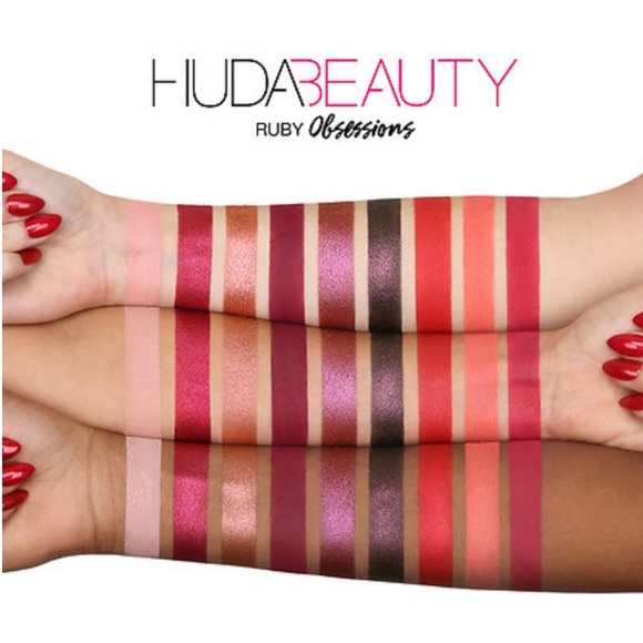 HUDA BEAUTY Makeup Huda Beauty Ruby Obsessions Eyeshadow Palette